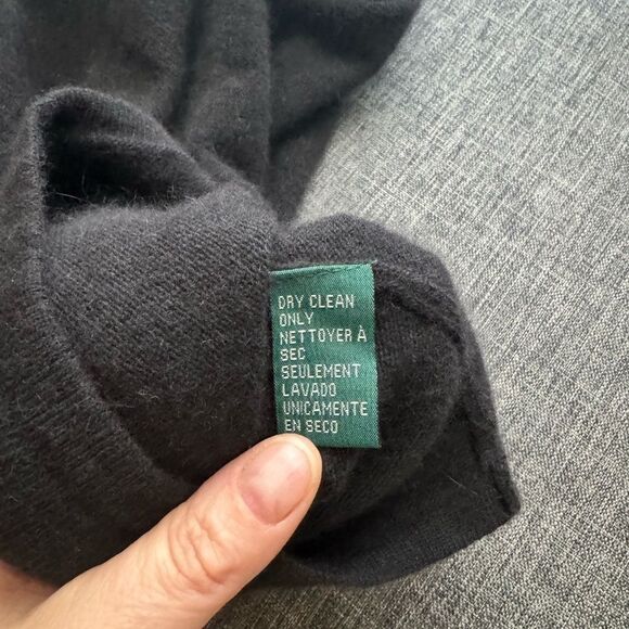 Ralph Lauren WOOL CASHMERE BLEND WOOL CASHMERE SWEATER SIZE M - Picture 10 of 12